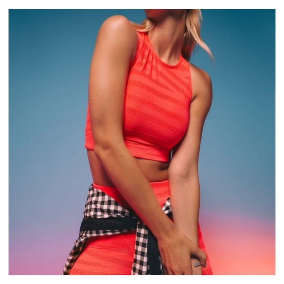 Adam Selman Sport Other - Adam Selman Sport Racer Neon Stretch Mesh Bra M